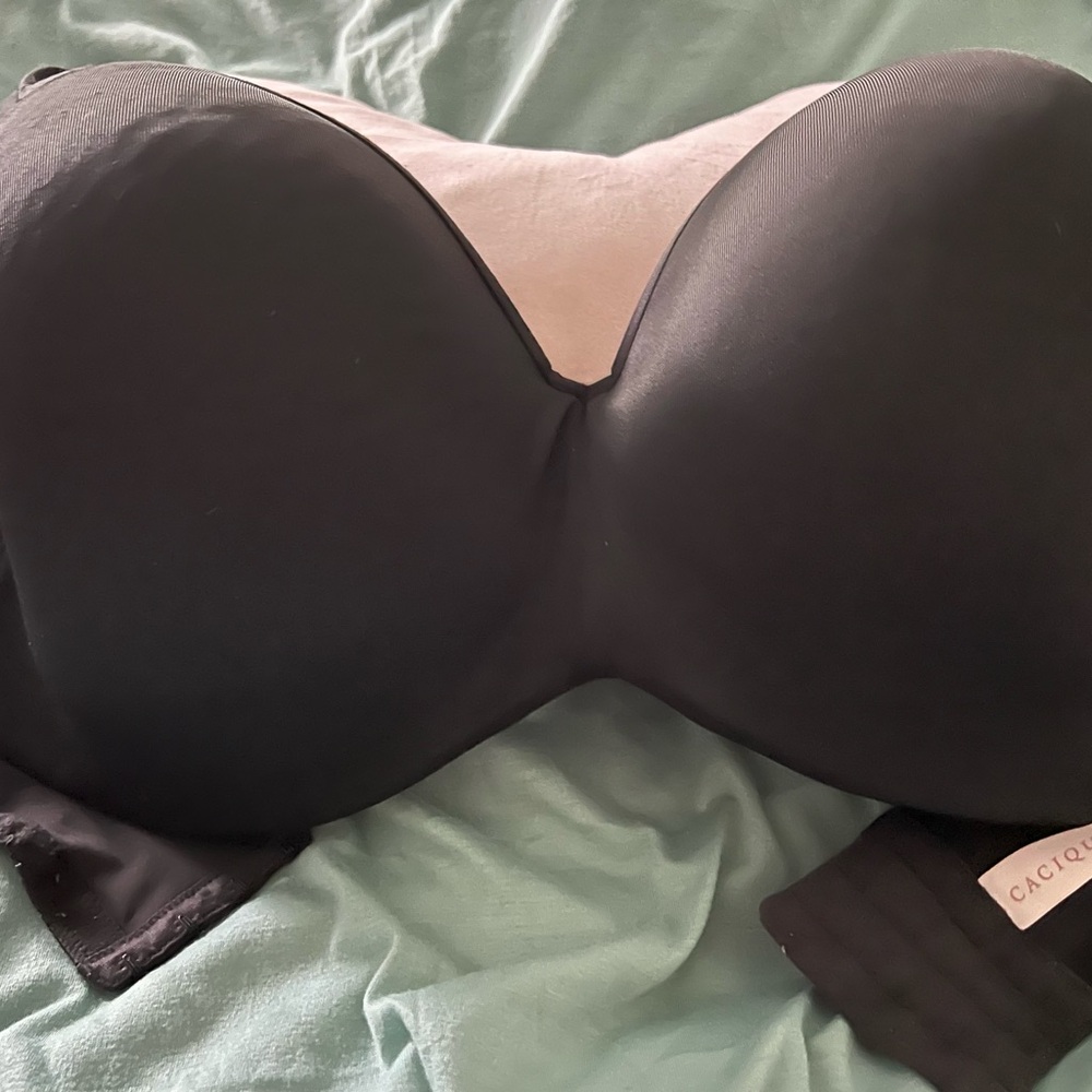 Cacique Black Seamless Everyday Bra